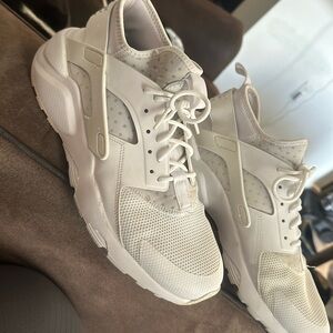 White/White-pure Platinum NIKE HURACHE running shoes